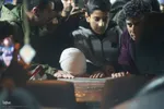 تشییع نمادین مادر بی‌نشان