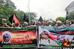 Demo Para Pendukung Sheikh Zakzaky di Ibukota Nigeria Menjelang Hari Asyura