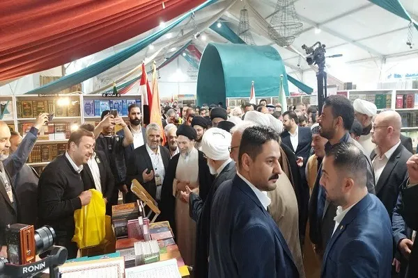 افتتاح شانزدهمین نمایشگاه کتاب کربلا با حضور ایران