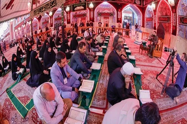 بالصور...أمسية قرآنية عاشورائية بحضور أساتذة الجامعات العراقية