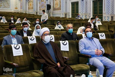 آیین سراسری جشن ازدواج ۸۸۸ نو عروس در حرم مطهر رضوی