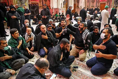 حرم مطهر اميرالمومنين علی(ع) در آستانه اربعین حسینی