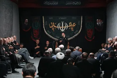 مراسم عزاداری حضرت اباعبدالله الحسین(ع) در دفتر نماینده ولی‌فقیه در استان سمنان برگزار شد