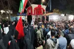 تشییع پیکر شهید «محمود رشنو» در جمع مردم رومشکان