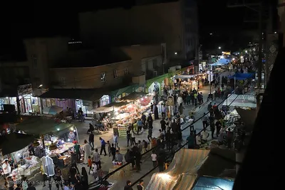 بازار شادگان در آستانه عید فطر