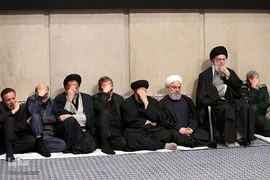 مراسم بزرگداشت سردار شهید حاج قاسم سلیمانی و شهدای جنایت تروریستی آمریکا در حسینیه امام خمینی (ره)