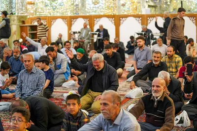 مراسم سالگرد شهادت حضرت امام جعفر صادق(ع) در حرم شاهچراغ(ع)‎