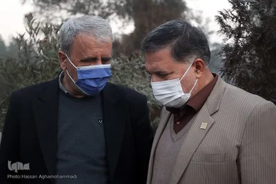 ادای احترام جهادگران به مقام دکتر کاظمی آشتیانی