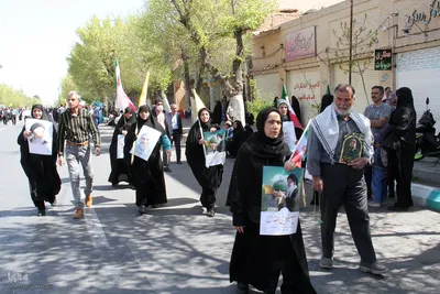 راهپیمایی روز قدس در یزد