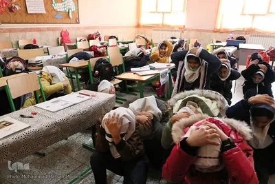 مانور زلزله در استان همدان