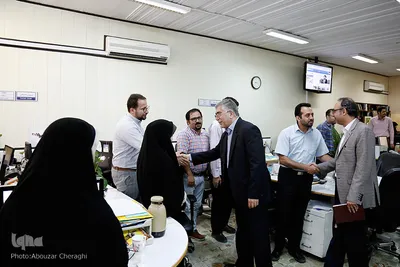 بازدید دکتر طیبی از خبرگزاری ایکنا
