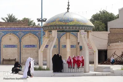 جشن تکلیف دختران دانش‌آموز در اهواز