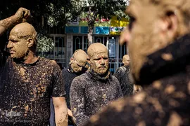 عاشقان حسینی در گل گیران بیجار