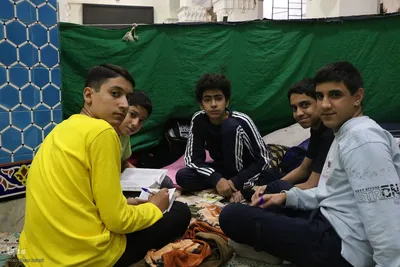 مراسم اعتکاف در مسجد ملااسماعیل یزد