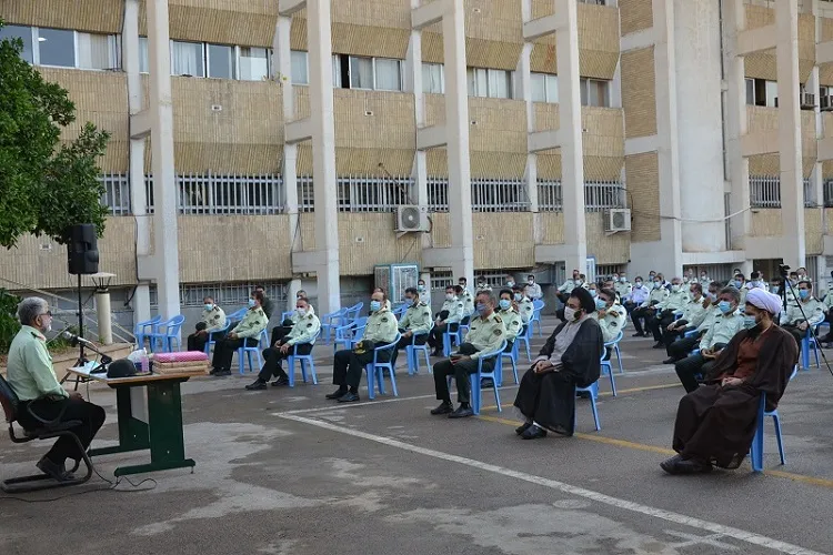 نوای قرآن در ستاد انتظامی فارس طنین‌انداز شد
