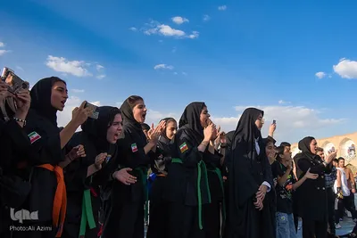 رزمایش بزرگ جهادگران فاطمی در اصفهان
