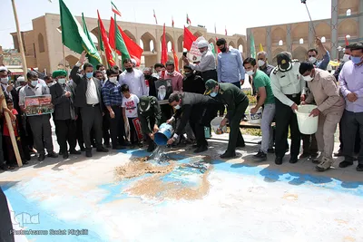 مراسم روز جهانی قدس در یزد‎
