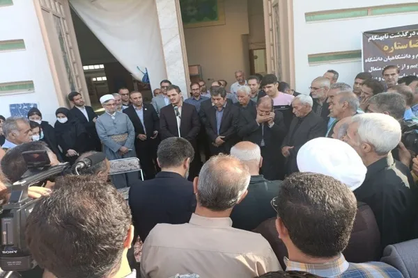 پیکر استاد فقید دانشگاه کردستان در بیجار به خاک سپرده شد