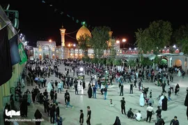 مراسم سوگواری حسینی در حرم حضرت شاهچراغ(ع)