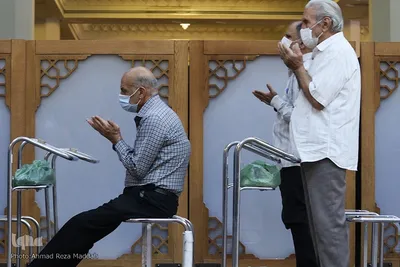 اقامه نماز عید سعید قربان در حرم حضرت شاهچراغ (ع) شیراز