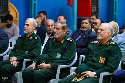 مراسم بزرگداشت شهید خرازی در گلستان شهدای اصفهان