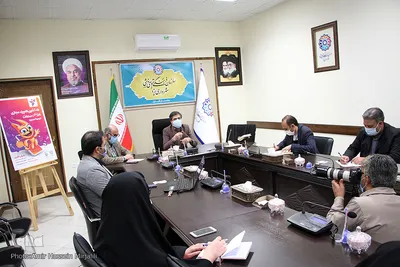 نشست خبری ملازینلی معاون شهردار و رییس سازمان فرهنگی اجتماعی ورزشی شهرداری یزد‎