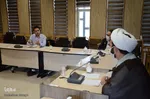 نشست خبری حجت الاسلام مظفر رجب زاده رییس امور قرآنی سازمان تبلیغات اسلامی استان آذربایجان شرقی