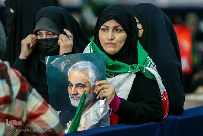 بزرگداشت شهادت سردار سلیمانی در مصلی تهران