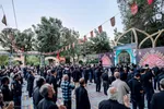مراسم زیارت عاشورا بسیجیان همدان‎