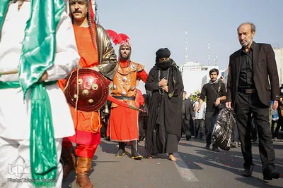راهپیمایی نمادین قافله اسرای کربلا
