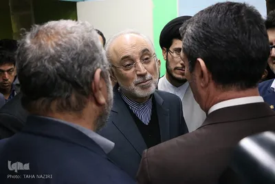 بازدید رئیس سازمان انرژی اتمی کشور از بیمارستان مهر خنداب
