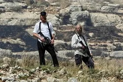 Zionist Settlers Storm Archaeological Site North of Nablus