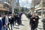 مراسم دسته روی بزرگداشت شهادت امام جعفرصادق(ع) در بهشهر