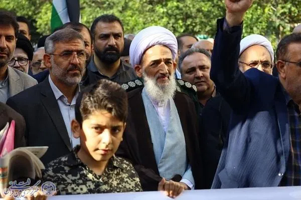 راهپیمایی ضد صهیونیستی مردم شهرستان ساری