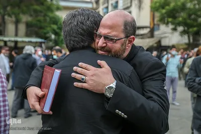 مراسم وداع با هنرمند انقلابی حاج نادر طالب زاده