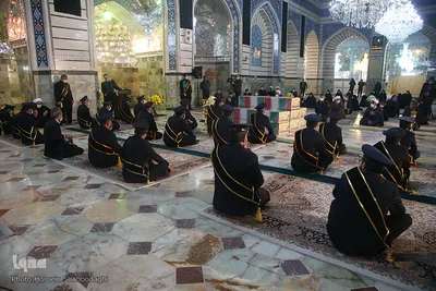 ۷ شهید گمنام میزبان اقامه عزا به مناسبت رحلت حضرت معصومه(س)