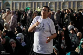 اجتماع پرشور دلدادگان حسینی در حرم عبدالعظیم (ع)؛ طنین دعای عرفه در قبله تهران