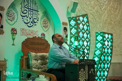 مراسم جشن ولادت امام هادی(ع) در حرم حضرت احمدبن موسی(ع)