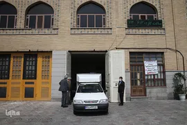 توزیع غذای حضرتی آستان مقدس حضرت عبدالظیم حسنی(ع) میان بیماران کرونایی بستری در بیمارستان فیروزآبادی شهر ری