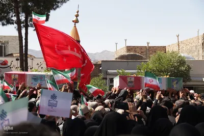 تشییع پیکر شهدای اقتدار ملی خراسان جنوبی