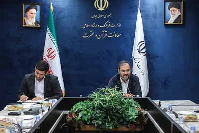 علیرضا معاف، معاون قرآن وزیر ارشاد، جلسه شورای برنامه‎ریزی نمایشگاه قرآن