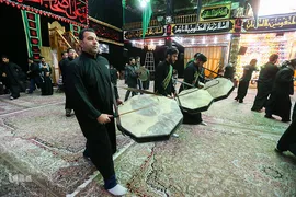 آیین عزاداری محرم در حسینیه کربلایی ها
