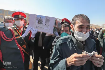 تشییع دو شهید نیروی انتظامی در شیراز