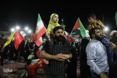 اعلام انزجار و فریاد انتقام مردم قم علیه تجاوز آمریکا به خاک ایران