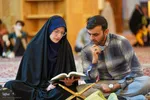 محفل انس با کلام‌الله مجید هدیه به ارواح طیبه شهدای حرم مطهر با تلاوت قاری بین‌المللی قرآن