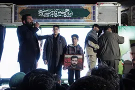 وداع با پیکر شهید مجتبی اسماعیلی؛ شکوه ایثار در اسلامشهر