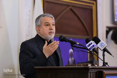رضا صالحی امیری در مراسم بزرگداشت آیت‌الله جوادی‌آملی