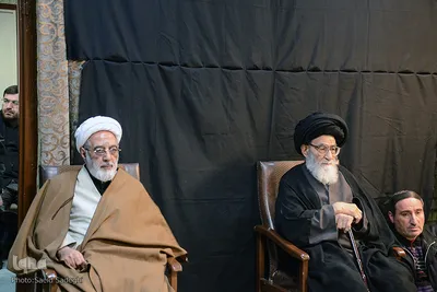 مراسم عزاداری شهادت حضرت فاطمه (س) در بیت امام جمعه تبریز