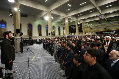مراسم عزاداری اربعین سیدالشهدا(ع) با حضور هیئت‌های دانشجویی در حسینیه امام خمینی(ره)