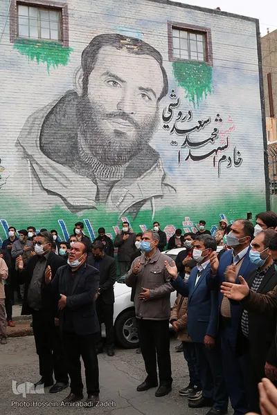 ورود پیکر ۴ شهید گمنام به خراسان‌جنوبی